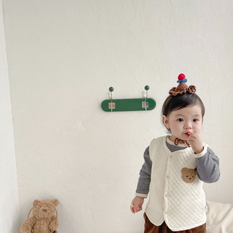 Gornja odjeća Kaputi Dječje Puhove jakne za bebe djevojčice Male zimske pufer jakne bez rukava Dječji kauzalni topli prsluk