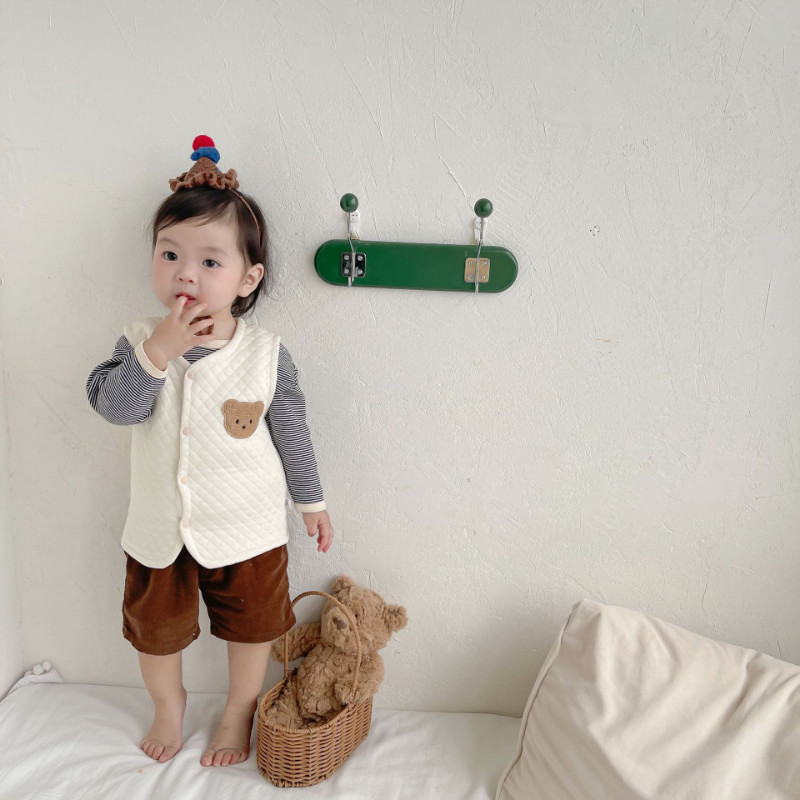 Gornja odjeća Kaputi Dječje Puhove jakne za bebe djevojčice Male zimske pufer jakne bez rukava Dječji kauzalni topli prsluk