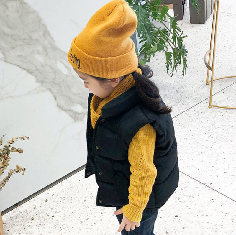 Copii Copii Copii Mici Sugari Bebeluși Băieți Fete Fără mâneci Iarna Copii Vestă OCoats exterioară Jachetă Vestă Îmbrăcăminte exterioară Ținute Haine