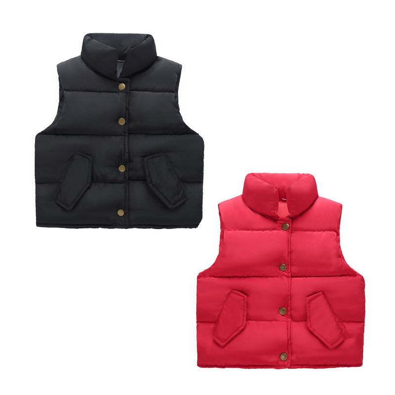 Copii Copii Copii Mici Sugari Bebeluși Băieți Fete Fără mâneci Iarna Copii Vestă OCoats exterioară Jachetă Vestă Îmbrăcăminte exterioară Ținute Haine