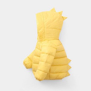 Dinosaur Jesen Zima Jakna za dječake Crtić S kapuljačom Održava toplinu Božićni kaput za djevojčice Rođendanski dar Odjeća za djecu 2-6 godina