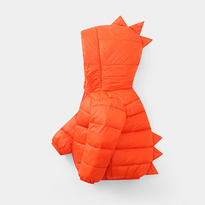 Dinosaur Jesen Zima Jakna za dječake Crtić S kapuljačom Održava toplinu Božićni kaput za djevojčice Rođendanski dar Odjeća za djecu 2-6 godina