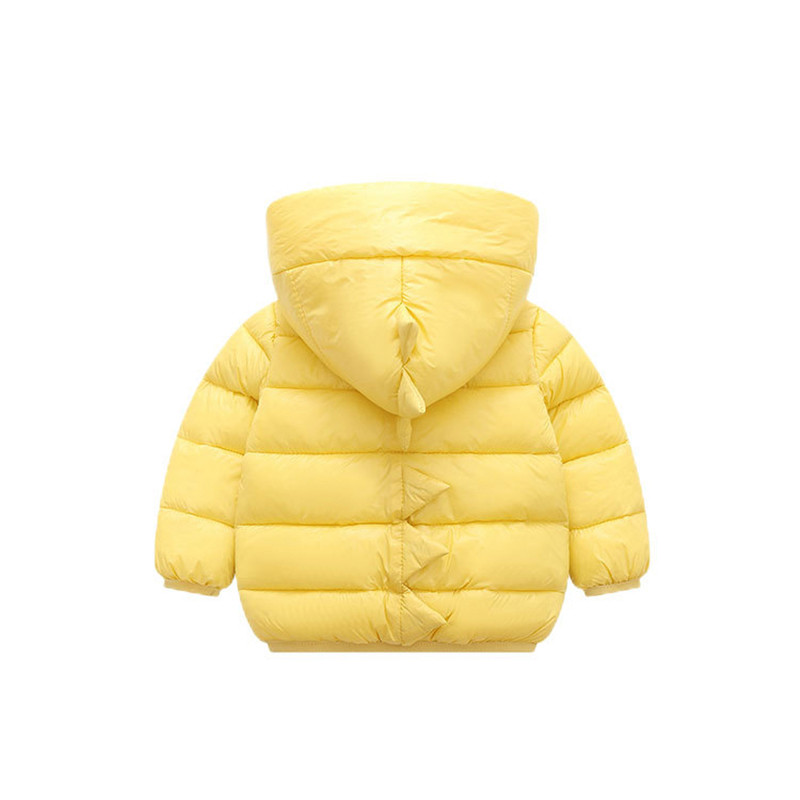 Dinosaur Jesen Zima Jakna za dječake Crtić S kapuljačom Održava toplinu Božićni kaput za djevojčice Rođendanski dar Odjeća za djecu 2-6 godina