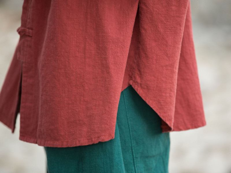 Nova jakna Ženska odjeća Modna odjeća Kaput Pamuk Lan Široka Udobna Vintage ležerna Elegantna ulična odjeća Dugih rukava