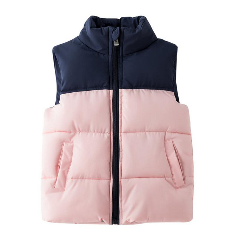 Meitenēm Zēniem Vestes ar kapuci bērniem Dūnu kokvilnas jaka Bērnu Bērnu Veste Virsdrēbes Rudens Ziemas Apģērbs Silti Mēteļi Bez Piedurknēm