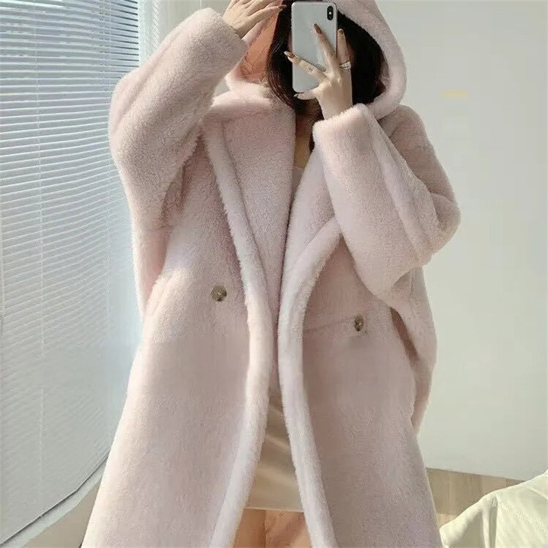 2023 Blana cu ursuleț de pluș Noua versiune coreeană Simplu Navetă Tendință la modă Versatil Casual Slim Fit Show Stil zvelt și leneș