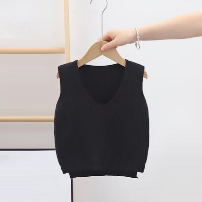 Prsluci za bebe Odjeća za malu djecu Školski prsluk za djevojčice Dječji prsluk Pleteni pulover Džemper bez rukava Dječji prsluk za dječake Djevojčice