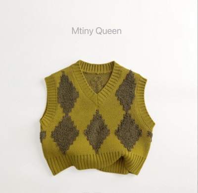 Dječja jesenska odjeća Pleteni pulover za djevojčice i dječake, prsluk, pamučna školska uniforma, dječji prsluk za dječake, pulover za malu djecu