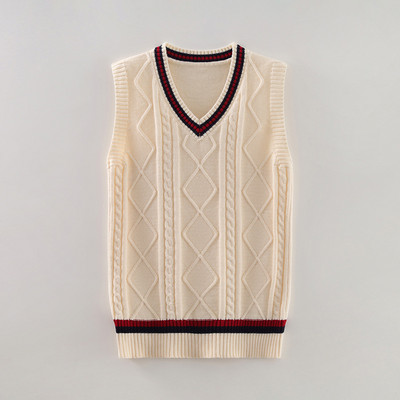 Vestă pentru copii mici pentru băieți, bumbac, toamnă, cu decolteu în V, veste fără mâneci, pentru adolescenți, băieți, copii, tricotate, veste cu decolteu în V, tricotaje