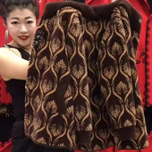 Jachetă de toamnă iarnă pentru mame de ultimă generație, la modă, imitație groasă, din nurcă, din cașmir, din lână, pentru femei de vârstă mijlocie, cardigan tricotat 5XL