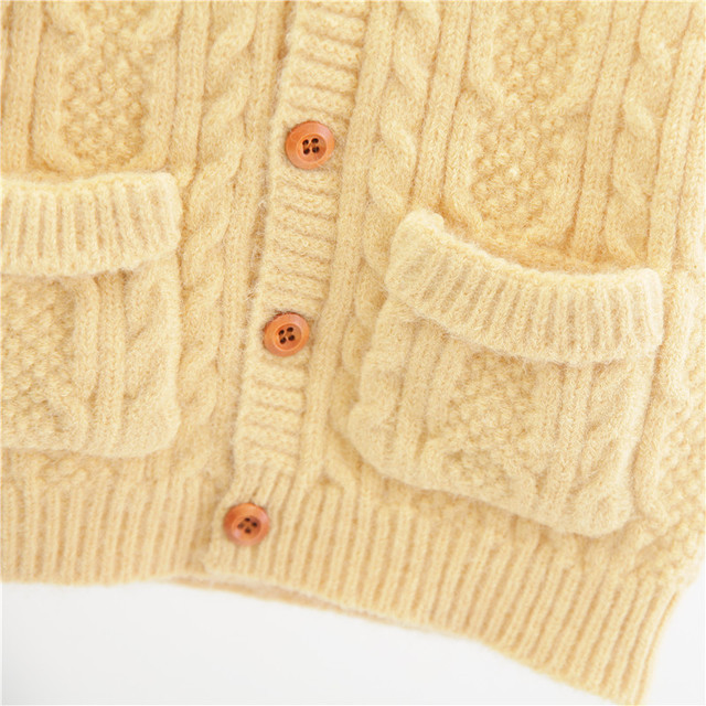 Džemper za dječake Djevojčica Pleteni pulover bez rukava Prsluk Dječja zimska odjeća Dječja pletena vesta Džemper prsluk