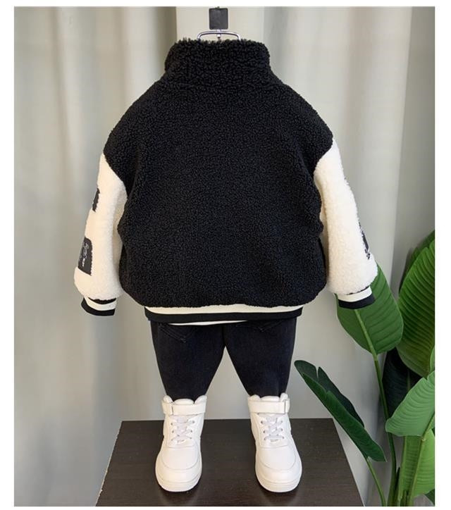 Jachetă nouă pentru băiat, blană, haine pentru copii, îmbrăcăminte exterioară pentru copii, toamnă iarnă, jachetă de iarnă, haine pentru băieți, haine de iarnă, jachetă