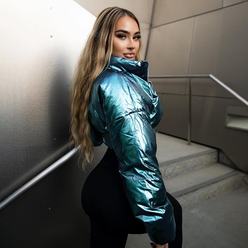 Jachetă căptușită din bumbac, iarnă, 2023, pentru femei