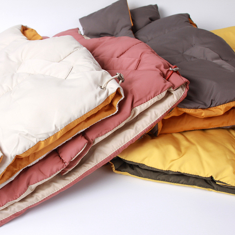 Jesen Zima Dječji prsluci Kaputi Dječje Dječaci Djevojčice Topli prsluci Dječji prsluci Jednobojni Unisex Crveno Žuto Sivo Unisex