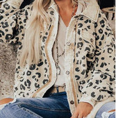 Geaca de dama cu imprimeu leopard