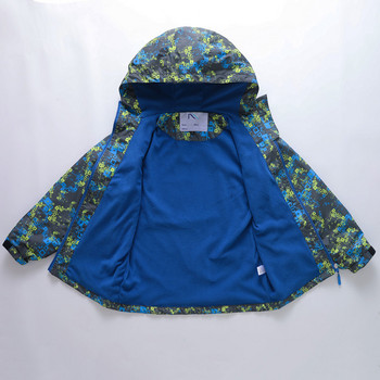 Ανοιξιάτικο μπουφάν Fleece Boy 2022 Φθινόπωρο Παιδική καμπαρντίνα Παιδικά Πανωφόρια Φούτερ Παλτό Ανεμοστρόβιλος για Αγόρια Αδιάβροχα Ρούχα