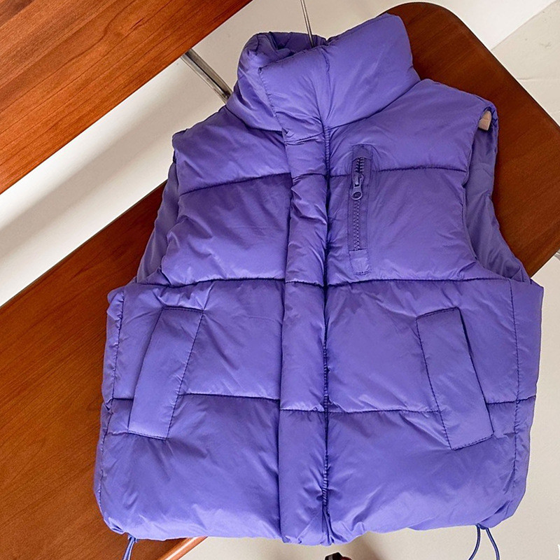2-14 ani Adolescenți Iarna Păstrați căldura în jos Vestă Stil modă Căptușeală groasă Vestă grea