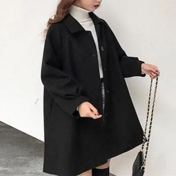 Lady Coat Κομψό πέτο Lady Coat Κομψό Γυναικείο Χειμερινό παλτό