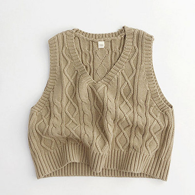 Beebitüdrukute poiste kuduv kampsun varrukateta ühevärviline Beebitüdrukute poiste vest Sügiskevadine laste kudumine kampsun mantel Vest