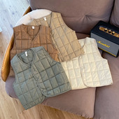 Îmbrăcăminte pentru copii Vestă în stil coreean Toamnă Iarnă Nouă la modă Băieți și fete Bebeluși Culoare uni Nouă Vestă simplă ocazională