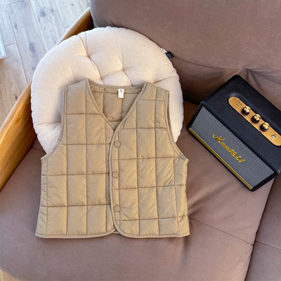 Îmbrăcăminte pentru copii Vestă în stil coreean Toamnă Iarnă Nouă la modă Băieți și fete Bebeluși Culoare uni Nouă Vestă simplă ocazională