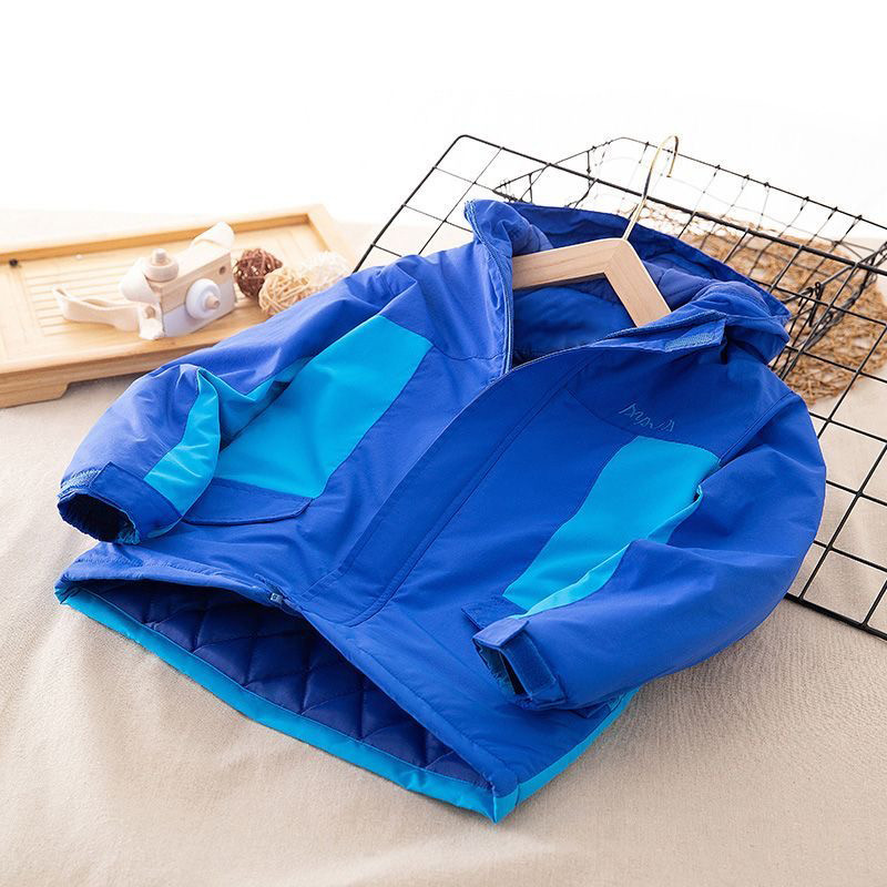 110-160 cm, ruși pentru copii, îmbrăcăminte exterioară, haine de iarnă, pentru adolescenți, băieți, fete, bumbac, culori contrastante, haine pentru copii, îngroșați, calde.