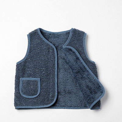 Dječji prsluk od janjetine od kašmira Jesen Zima Dječji topli pamučni prsluci Novorođeni dječaci Djevojčice Topli prsluk Jakna Dječja topla mekana odjeća