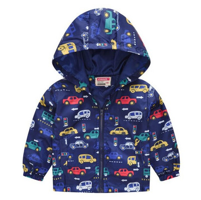 Dječji novi kaput 2020. Jesen Zima Debela jakna za dječake Dječja gornja odjeća s kapuljačom za grijanje Odjeća za bebe 2 3 4 godine