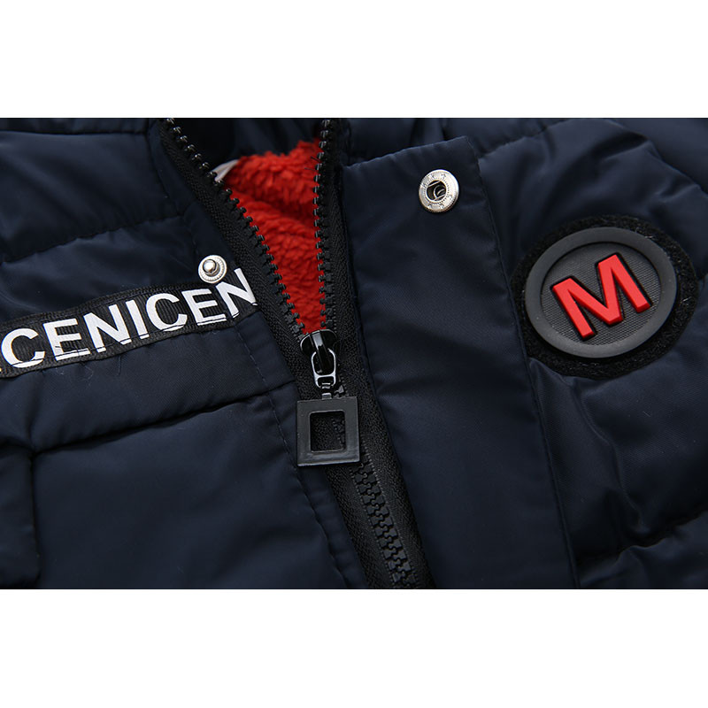 Dječji novi kaput 2020. Jesen Zima Debela jakna za dječake Dječja gornja odjeća s kapuljačom za grijanje Odjeća za bebe 2 3 4 godine