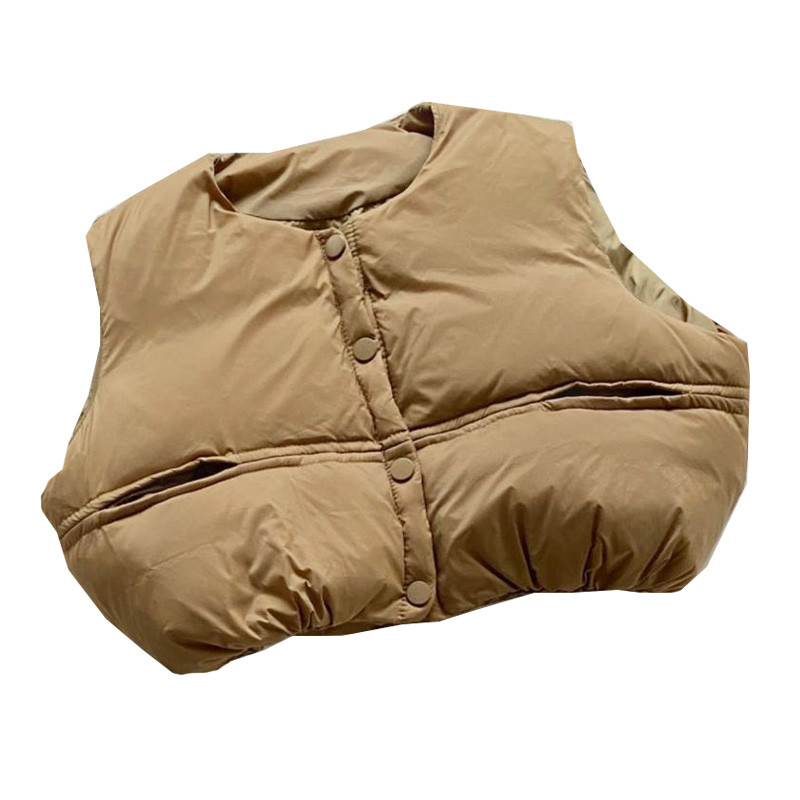 Vestă pentru copii 1-7 ani Fete Băieți Căldură de iarnă îngroșată în stil coreean Jachetă fără mâneci în aer liber Beibei Moda Copii Îmbrăcăminte