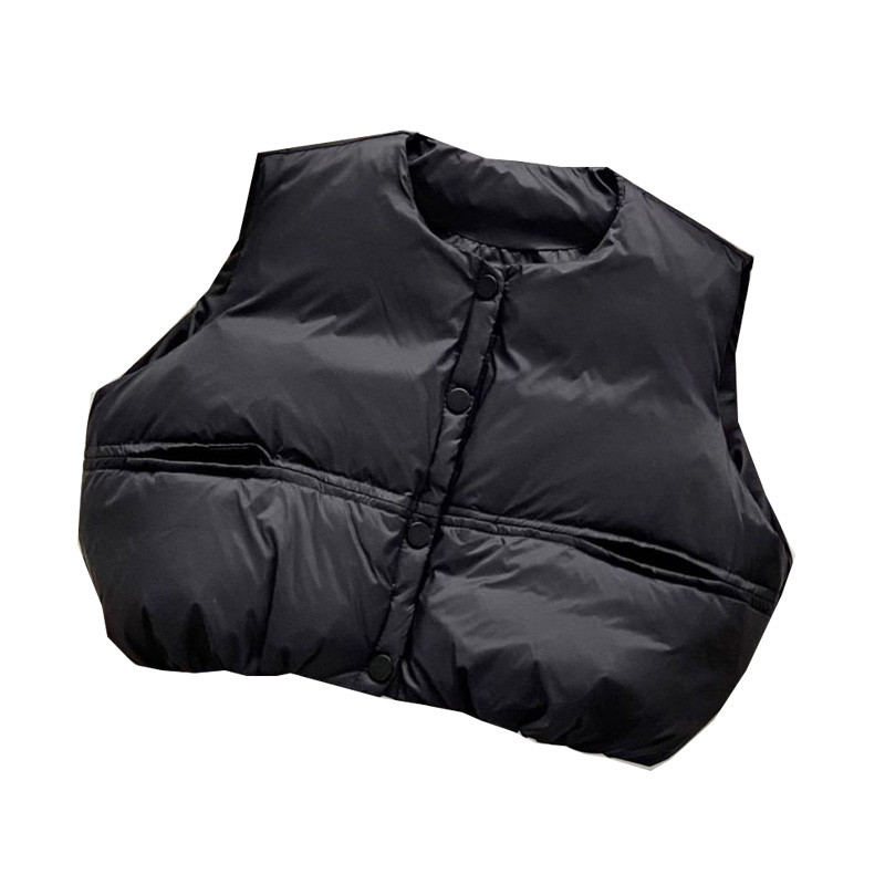 Vestă pentru copii 1-7 ani Fete Băieți Căldură de iarnă îngroșată în stil coreean Jachetă fără mâneci în aer liber Beibei Moda Copii Îmbrăcăminte