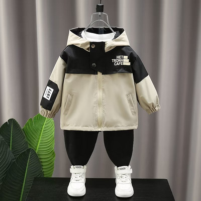 Nove dječačke jesenske parke s kapuljačom Nova jakna Dječja korejska verzija vjetrovke Jakna Dječji kaput 2 3 6 7 godina