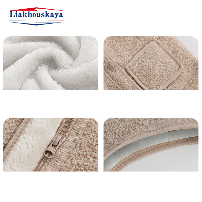 Dječji zimski prsluk od 80-130 cm za djevojčice Gornja odjeća Debeli plišani prsluk s jednorednim kopčanjem s V izrezom Dječji topli modni topli plišani kaput