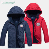 Vējjaka zēniem 2022. gada modes pavasara rudens bērnu virsdrēbes Kapuce silts polārais vilnas ūdensnecaurlaidīgs lietusmētelis flīsa mētelis 4-15 t