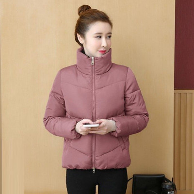 2022, jachetă de iarnă, din bumbac, pentru femei, haină scurtă pentru student, adolescente, fete, îmbrăcăminte căptușită din bumbac, parka cu mânecă lungă, îmbrăcăminte exterioară