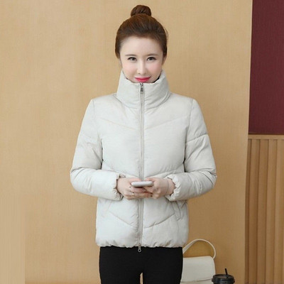 2022, jachetă de iarnă, din bumbac, pentru femei, haină scurtă pentru student, adolescente, fete, îmbrăcăminte căptușită din bumbac, parka cu mânecă lungă, îmbrăcăminte exterioară