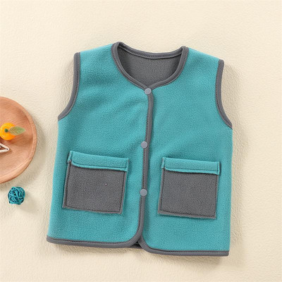 Îmbrăcăminte pentru copii Veste fără mâneci Jachete pentru copii pentru băiat fată Polar fleece pentru copii Vestă pentru copii Iarnă caldă pentru copii Cardigan