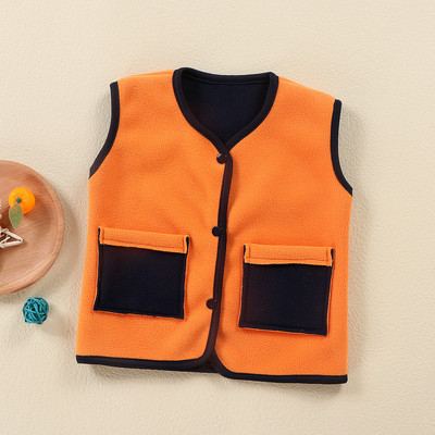 Îmbrăcăminte pentru copii Veste fără mâneci Jachete pentru copii pentru băiat fată Polar fleece pentru copii Vestă pentru copii Iarnă caldă pentru copii Cardigan