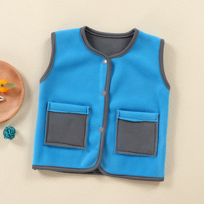 Îmbrăcăminte pentru copii Veste fără mâneci Jachete pentru copii pentru băiat fată Polar fleece pentru copii Vestă pentru copii Iarnă caldă pentru copii Cardigan