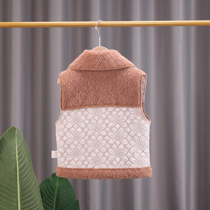 Džemperi za djevojčice Dječji proljetni deblji prsluk bez rukava Pleteni džemperi za dječake Uzročna zima Gornja odjeća za malu djecu Jesen