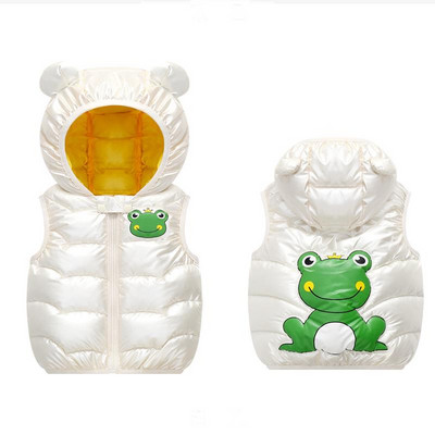 2023, toamnă iarnă, vestă pentru bebeluși, cu glugă, imprimare, dragoste pentru copil, băiat, fată, ține cald, jachetă fără mâneci pentru copii, vestă pentru copii