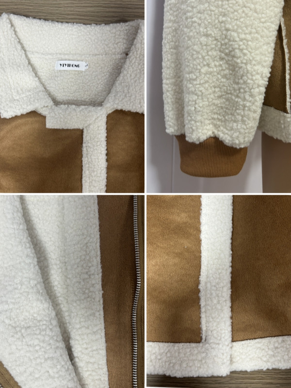 Jachetă de damă, toamnă iarnă, nou în vintage, haină de catifea cu gât polo, haine de iarnă pentru femei, îmbrăcăminte de stradă în stil coreean.