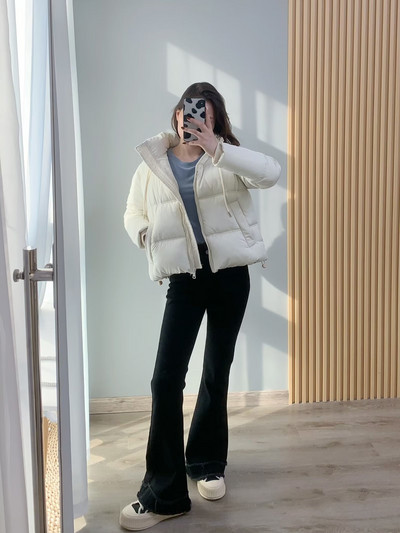 TRAF ZR Jachete de iarnă pentru femei Jachete de iarnă pentru femei 2023 Parka termică caldă Manton de iarnă pentru femei Promoție Îmbrăcăminte exterioară pentru femei