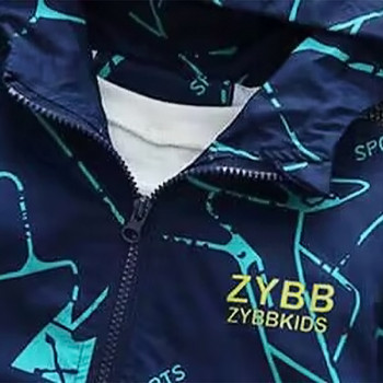 Fashion Boys Jackets Ανοιξιάτικο Φθινόπωρο Παιδικά Καμουφλάζ Εξωτερικά ρούχα με κουκούλα με λεπτή φερμουάρ για παιδιά 2-6 ετών Ανεμοδαρμένα ρούχα