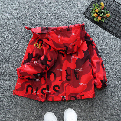 Jachetă pentru copii de primăvară Toamnă, primăvară, băieți, îmbrăcăminte exterioară pentru copii, paltoane, jachetă de culoare cu litere, îmbrăcăminte pentru copii, pentru băieți.