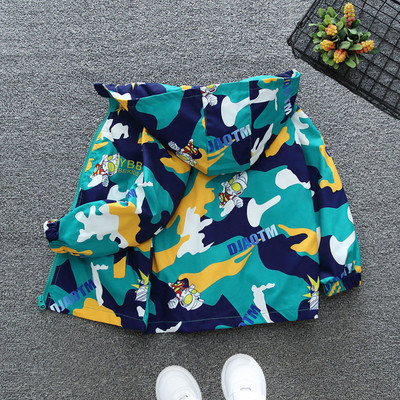 Jachetă pentru copii de primăvară Toamnă, primăvară, băieți, îmbrăcăminte exterioară pentru copii, paltoane, jachetă de culoare cu litere, îmbrăcăminte pentru copii, pentru băieți.