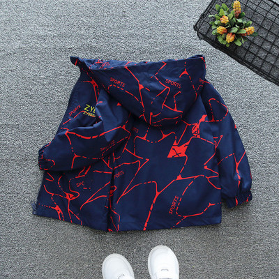 Jachetă pentru copii de primăvară Toamnă, primăvară, băieți, îmbrăcăminte exterioară pentru copii, paltoane, jachetă de culoare cu litere, îmbrăcăminte pentru copii, pentru băieți.