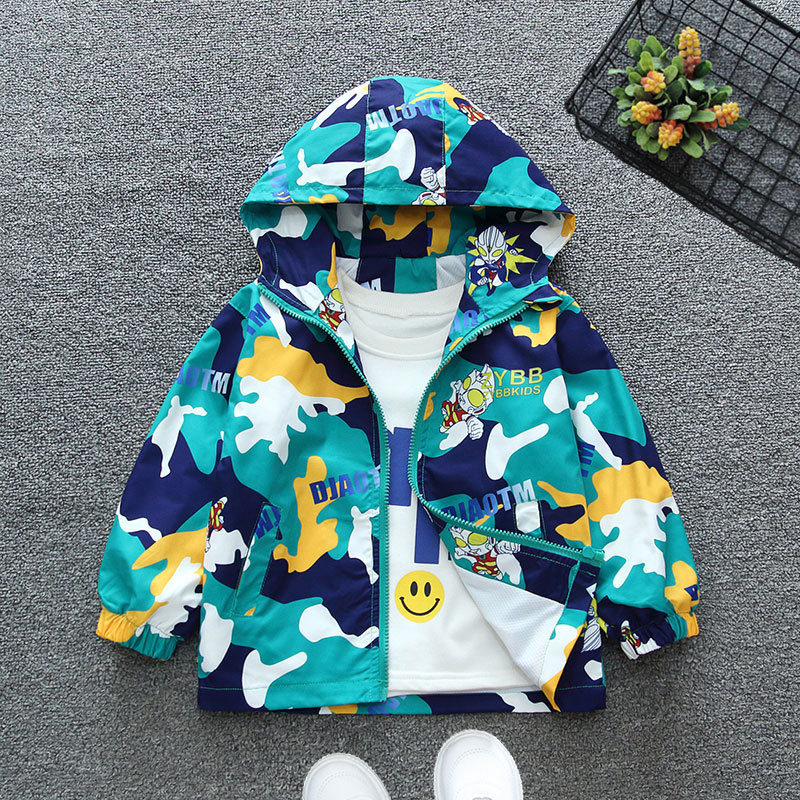 Jachetă pentru copii de primăvară Toamnă, primăvară, băieți, îmbrăcăminte exterioară pentru copii, paltoane, jachetă de culoare cu litere, îmbrăcăminte pentru copii, pentru băieți.