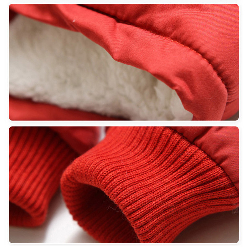 Jachete groase de iarnă pentru băieți 2023 Noua haină caldă Jachetă pentru copii Plus Jachetă căptușită din catifea Jachete cu glugă pentru băiat Costum de zăpadă de lungime medie