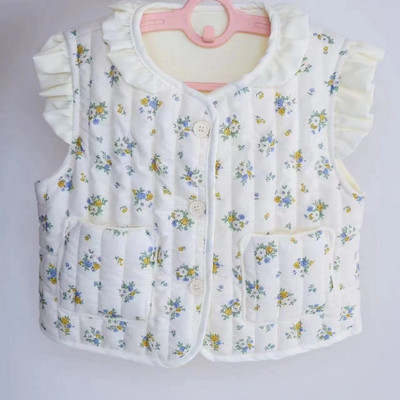 RiniLucia 2023. Proljeće Dječaci Djevojčice Jakne s prslukom Djevojčice Jesen Zima Prsluk Odjeća Pamučna gornja odjeća bez rukava Dječji kaput